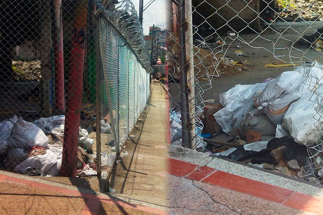 Habitantes de calle rompieron el cerramiento del predio de la 19 con ...
