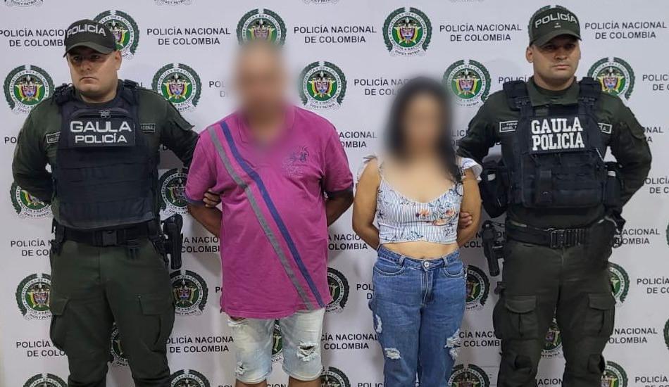 Estos son los dos extorsionistas capturados en plena entrega de dinero ...