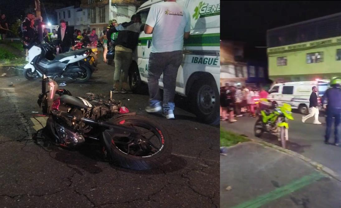 Violento choque de dos motos dejó a tres jóvenes heridos en la 37 con ...