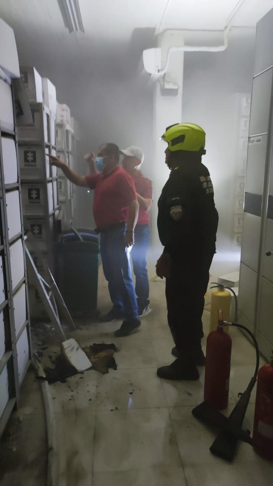 Incendio fiscalía