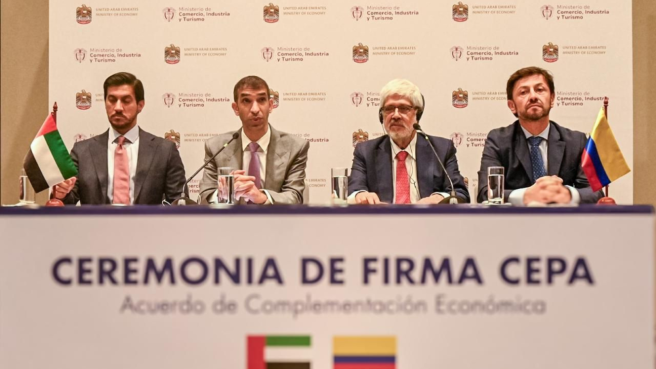 Nueva etapa de relaciones comerciales entre Colombia y Emiratos Árabes Unidos