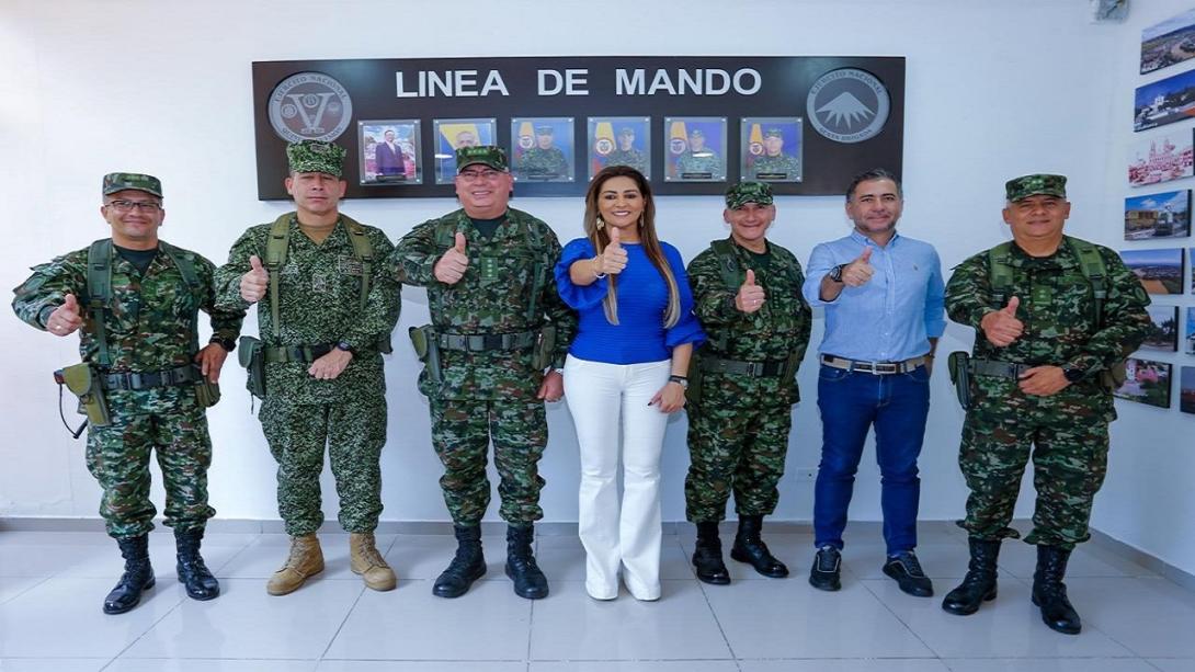 Gobernadora insiste en fortalecer la presencia de la fuerza pública.