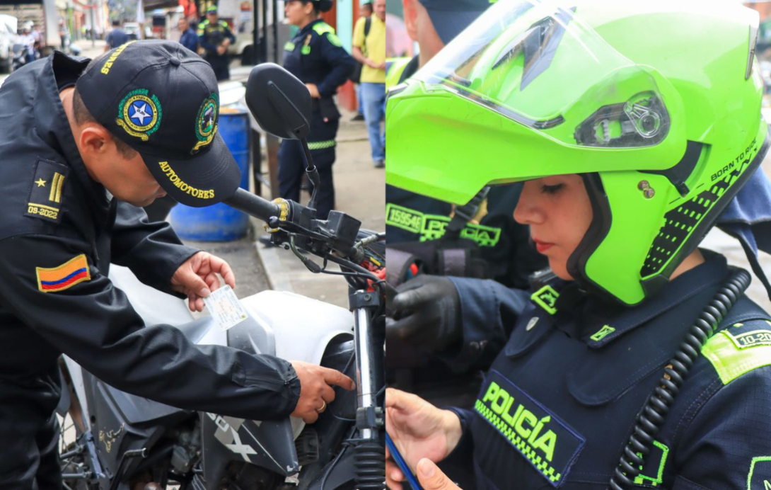 policía