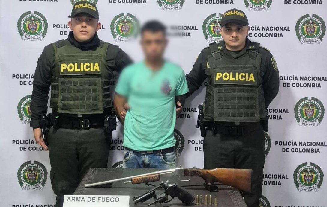 Capturado arma