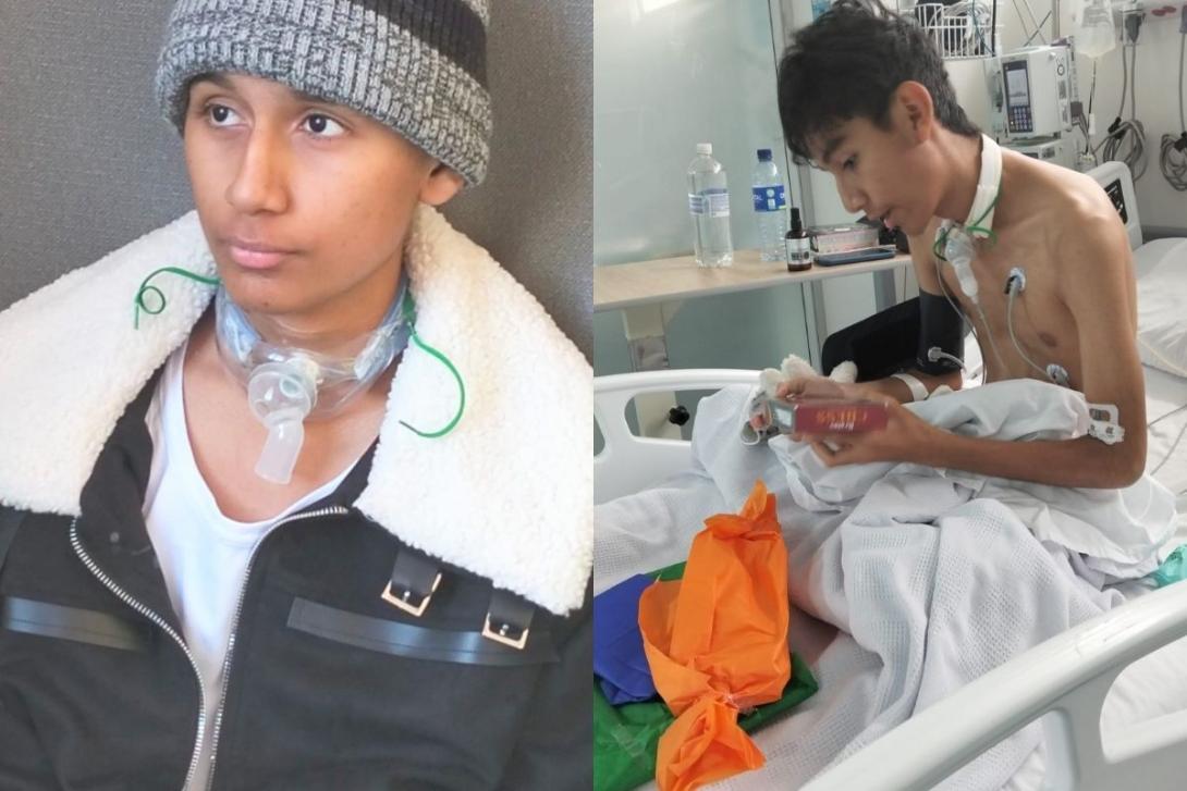 Los padres buscan alternativas para velar por la salud de su hijo.