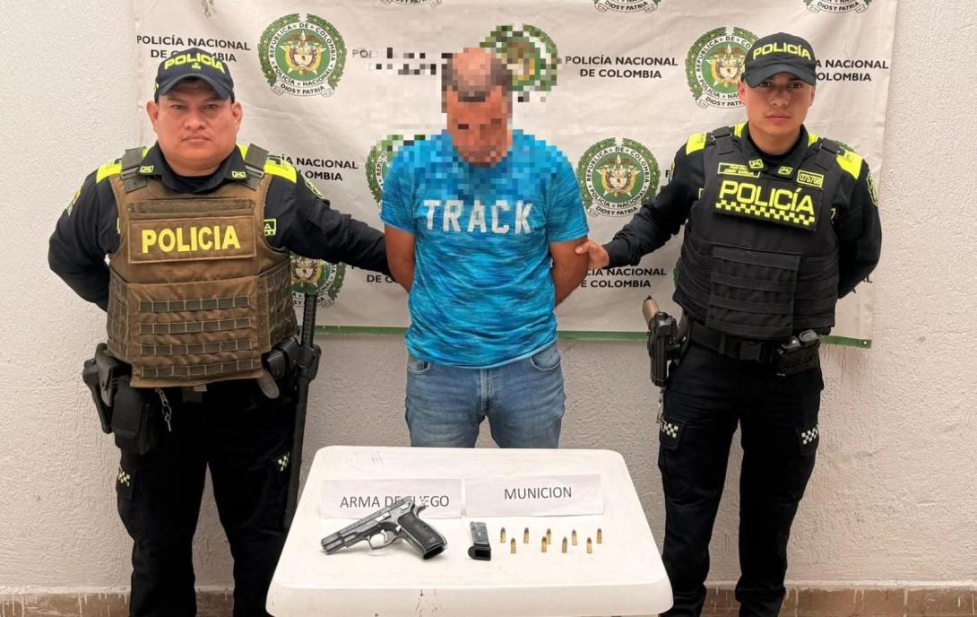 Capturado con arma