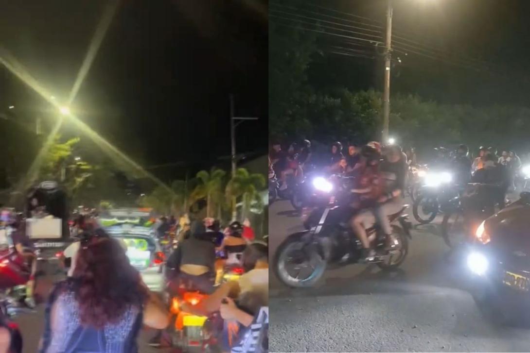 Caravana de Halloween en Ibagué.