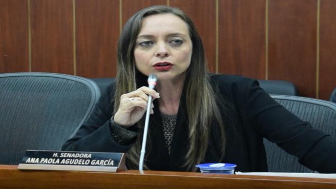 Ana Paola Agudelo, senadora.