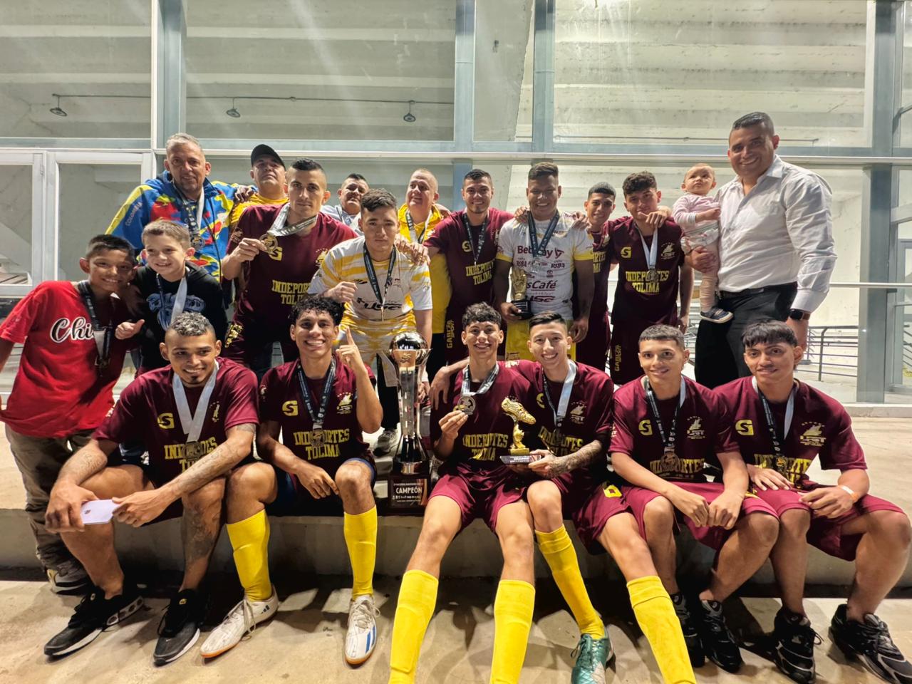 Tolima Se Coronó Campeón Del Interligas Sub 23 De Fútbol De Salón En Ibagué