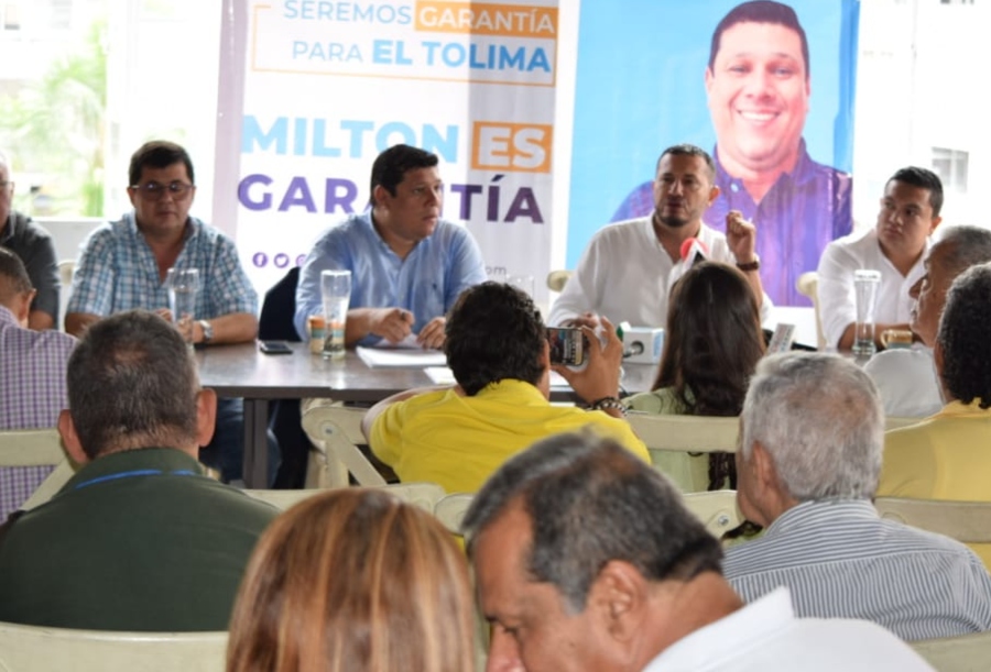 Milton Restrepo presentó sus proyectos y propuestas para el periodo 2020-2023 - Ecos del Combeima