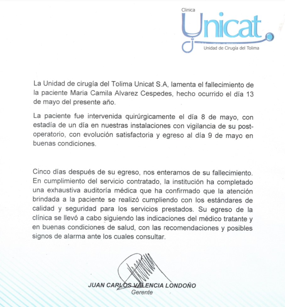 Comunicado unicat