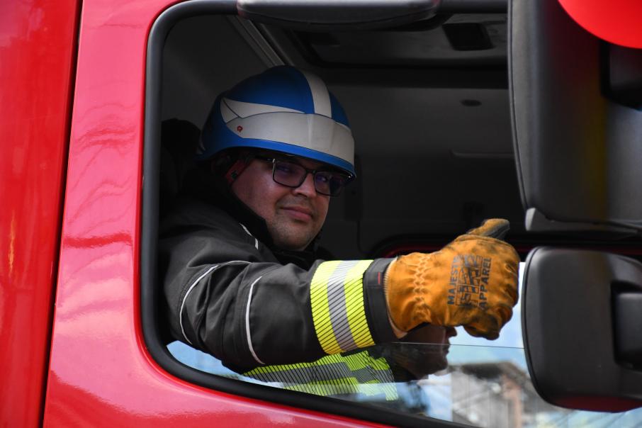 Bombero 20 de julio