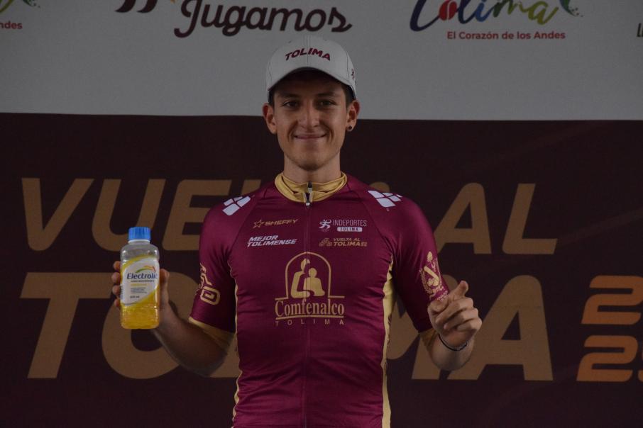 Camilo Espitia terminó como el mejor tolimense de la Vuelta al Tolima 2025 Masculina