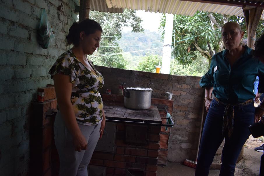 Entrega de estufa ecoeficientes