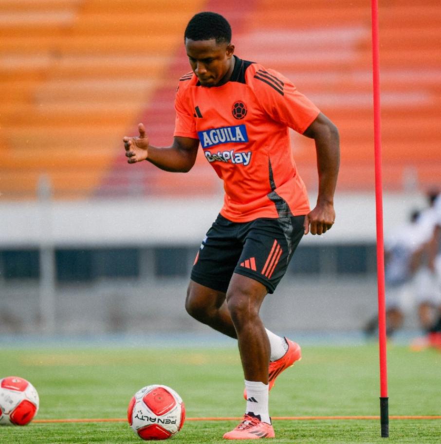 Luis Sinisterra, jugador de la Selección Colombia