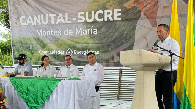La consolidación y declaración de Canutal como primera Comunidad Energética Integral de Colombia, es un avance importante en la transición energética justa.