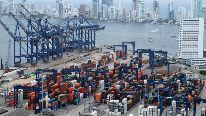 Cartagena, el puerto que m,ás carga movilizó durante el primer trimestre