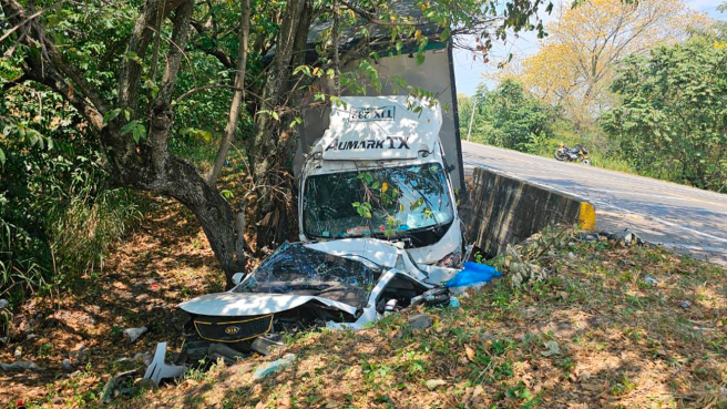 Accidente vía castilla