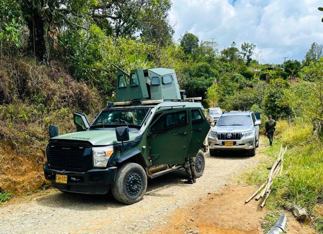 Vehículo militar Cauca