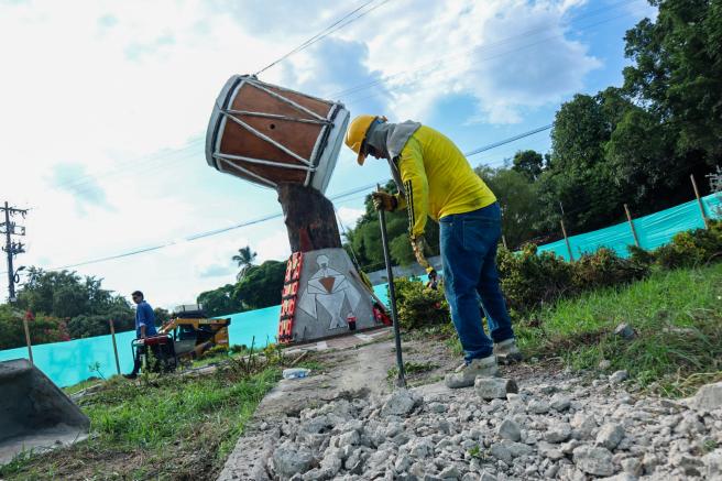 Obra Glorieta de la Tambora