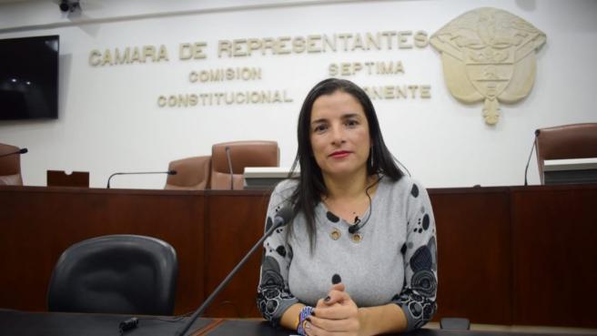 Martha Alfonso, represetante a la Cámara