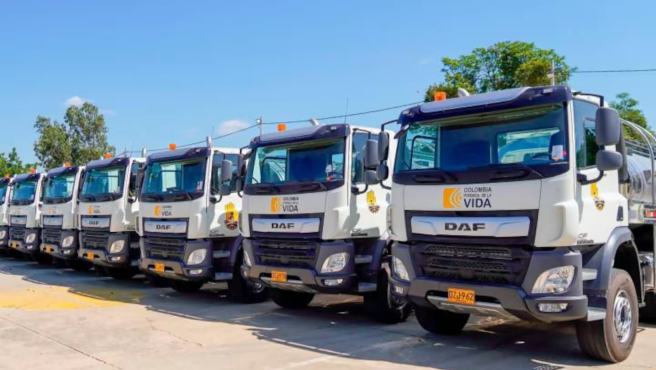 Se recomendó a la UNGRD “revisar que estos tanques sean funcionales, tanto por su estabilidad, como por posible riesgo sobre el agua potable a transportar”.