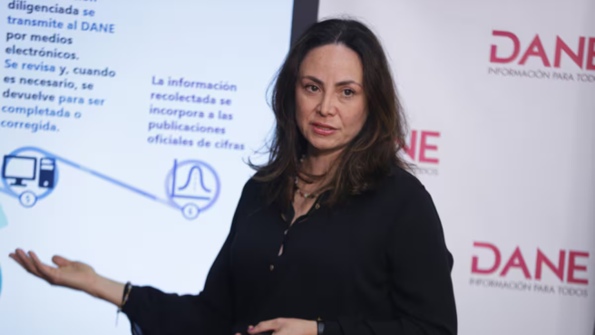 Peidad Urdinola, directora del DANE.