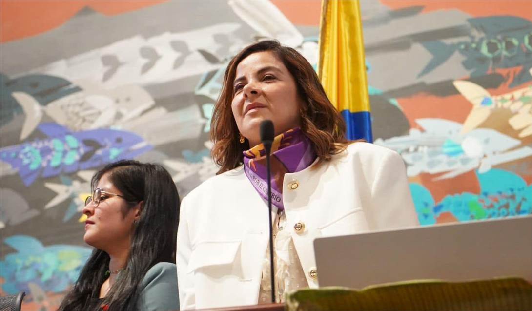 Jhenifer Mojica, ministra de Agricultura