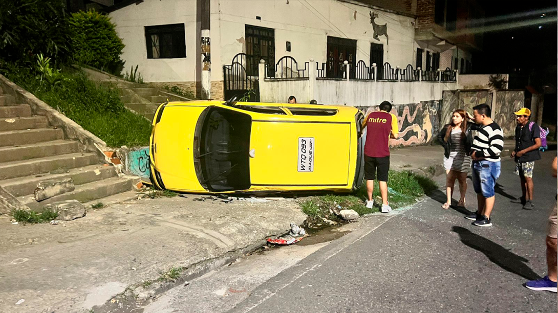 Accidente taxi