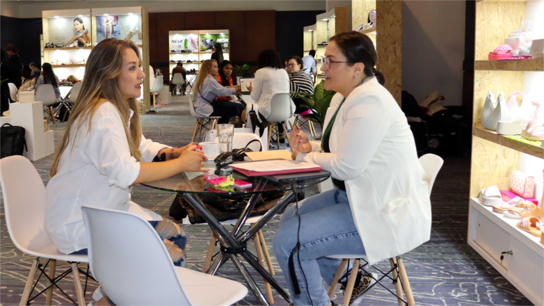 La mayor misión realizada en Colombia, que reunió 34 marcas brasileñas de calzado apoyadas por el Programa Brazilian Footwear en Bogotá.