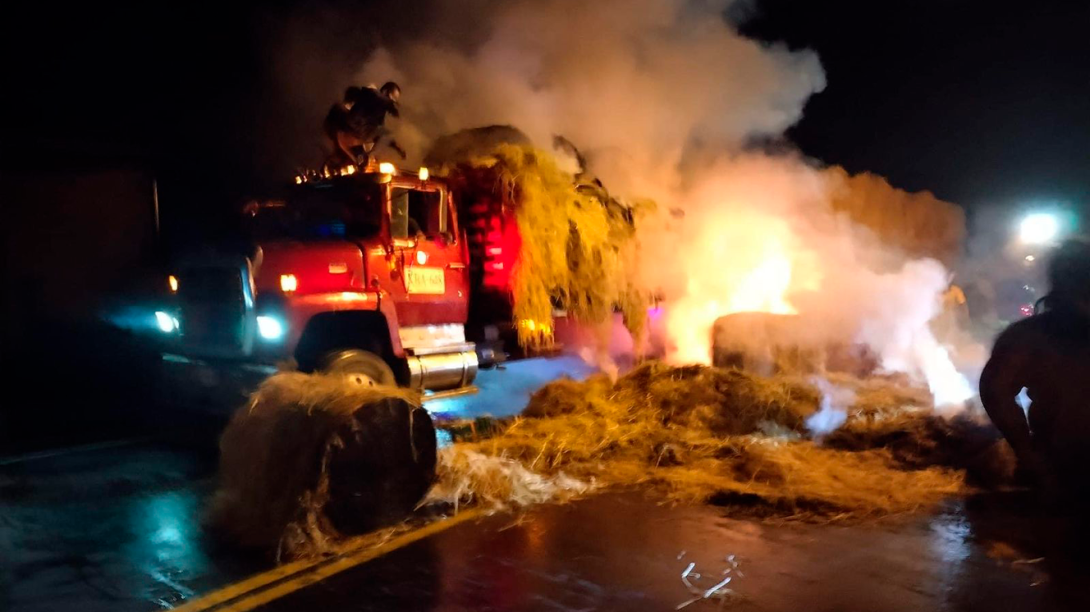 Incendio Camión