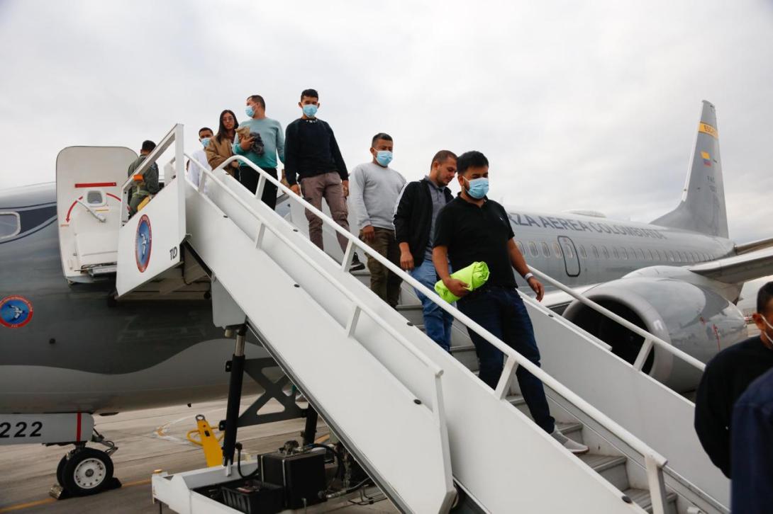 Comenzó la Repatriación de colmbianos deportados desde Estados Unidos.