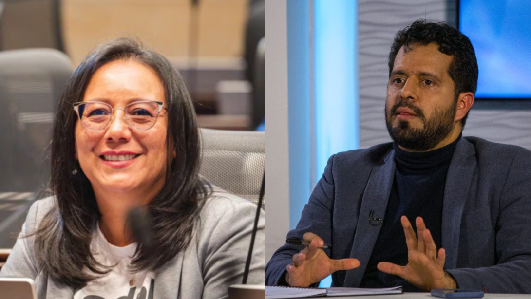 Alexandra Vásquez y Alfredo Mondragón, representantes a la Cámara.