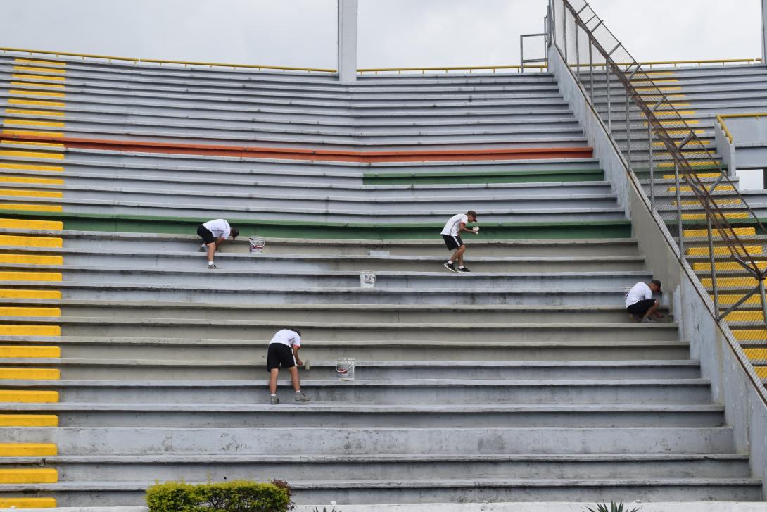 Embellecimiento de las tribunas del estadio Manuel Murillo Toro de Ibagué